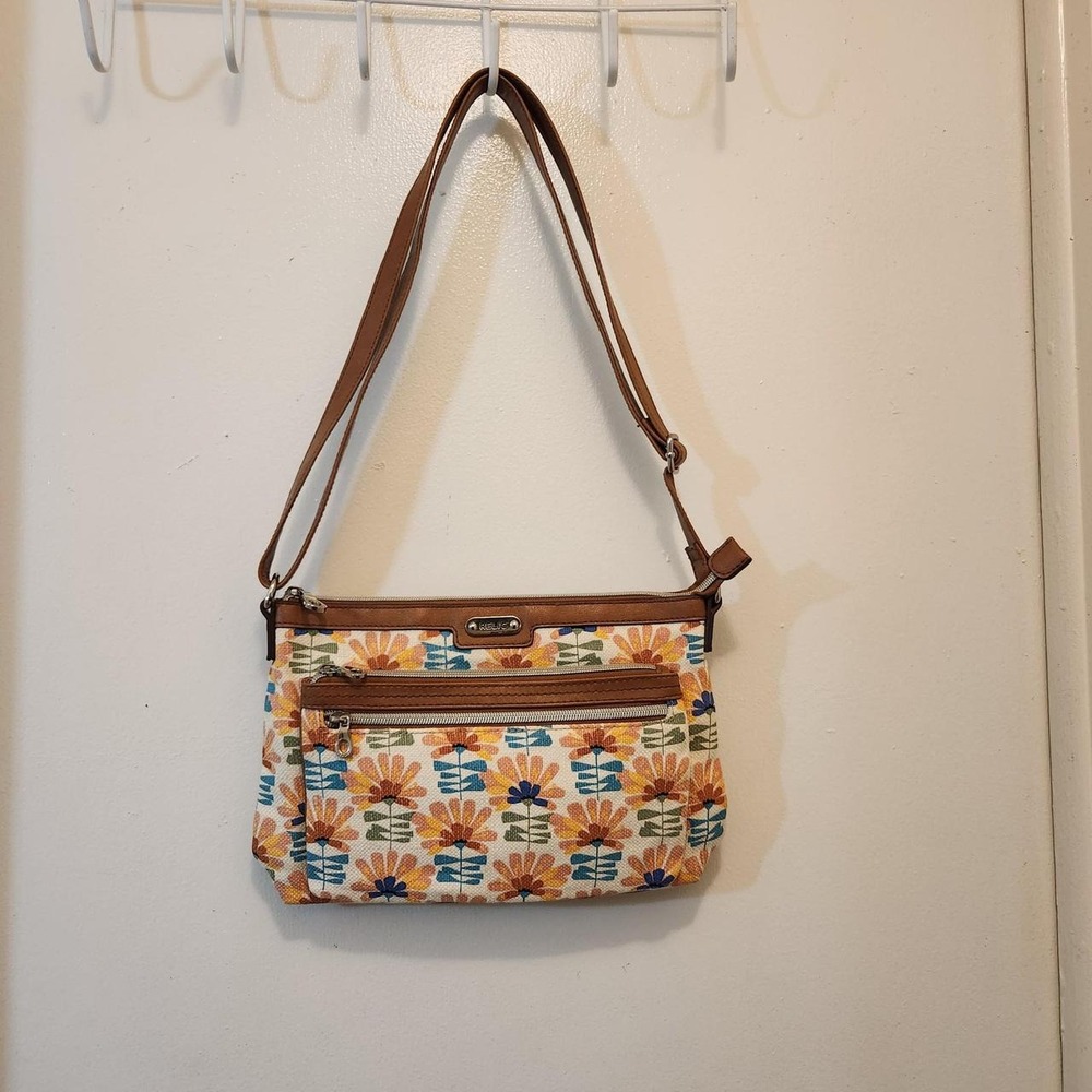 Relic Retro Floral Crossbody Bag